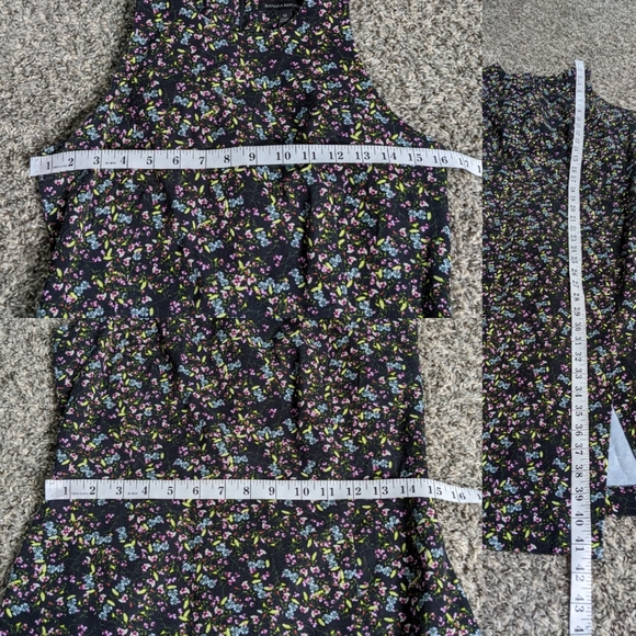 Banana Republic black pink ditzy floral sheath dress 12 - Picture 8 of 8